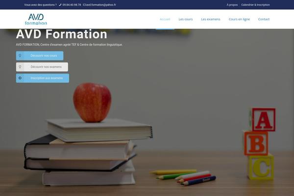 avdformation.org site used Avd