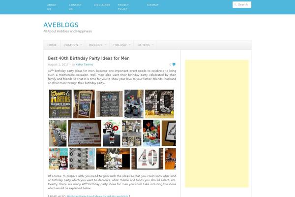 aveblogs.com site used Plum