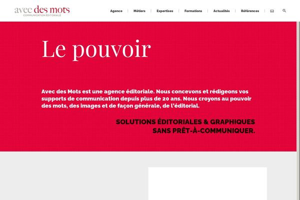 Kudos theme site design template sample