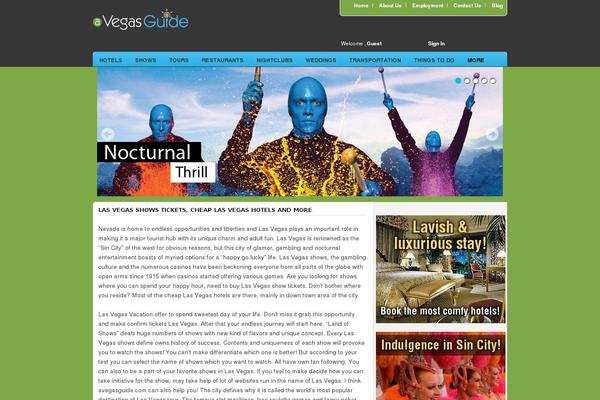 SetSail theme site design template sample