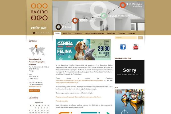 aveiroexpo.com site used Aveiroexpo_template