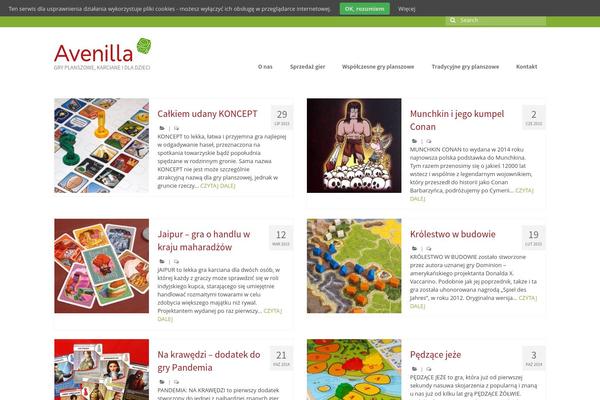avenilla.pl site used Virtue