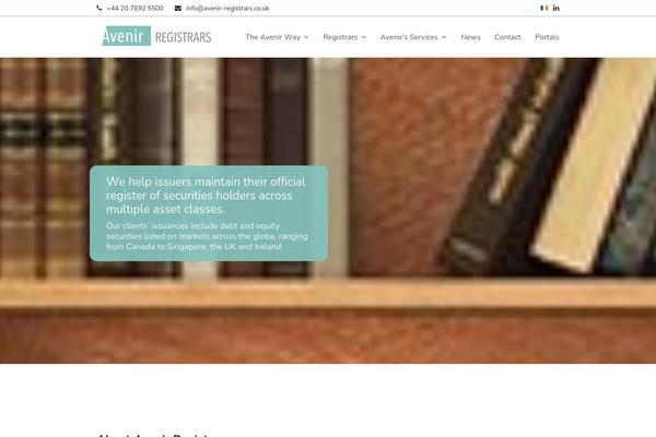 Site using Total-theme-core plugin