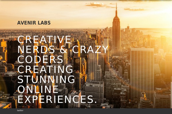 CABANA theme site design template sample