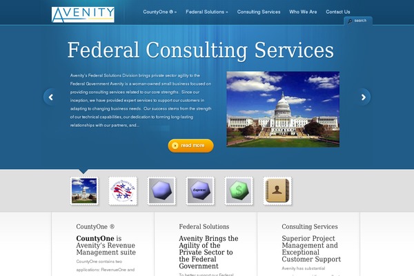 TheCorporation theme site design template sample