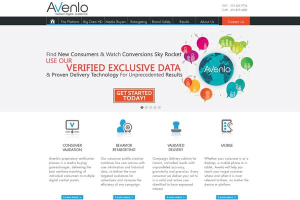 inFocus theme site design template sample