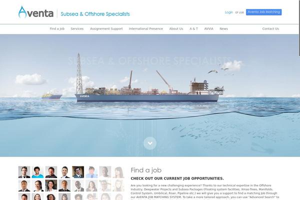 aventa.fr site used Aventa