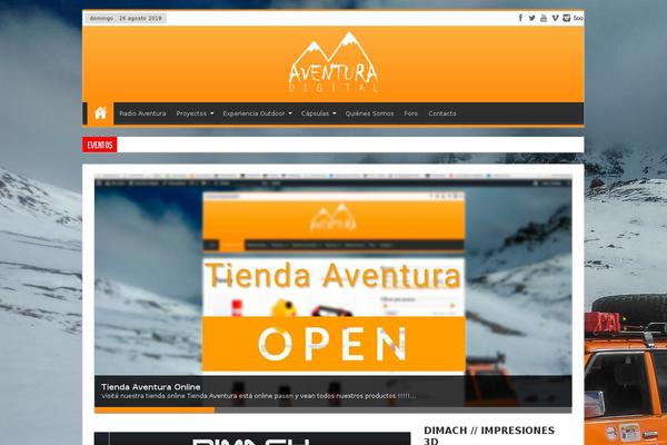 Sahifa theme site design template sample