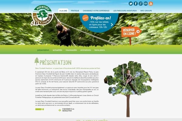 Site using Simple Weather plugin