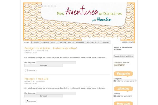 Thesis 1.8 theme site design template sample