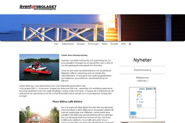 Site using Awesome Social Icons plugin