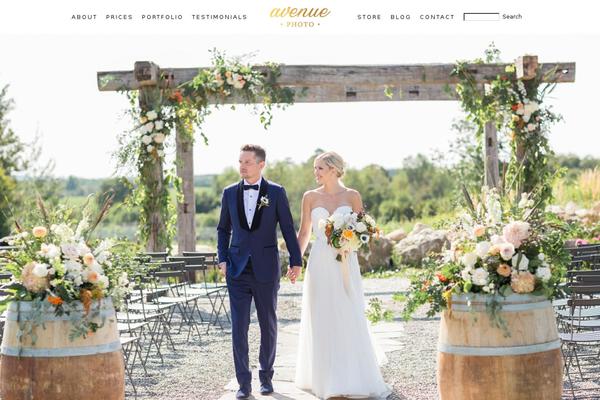 ProPhoto 5 theme site design template sample