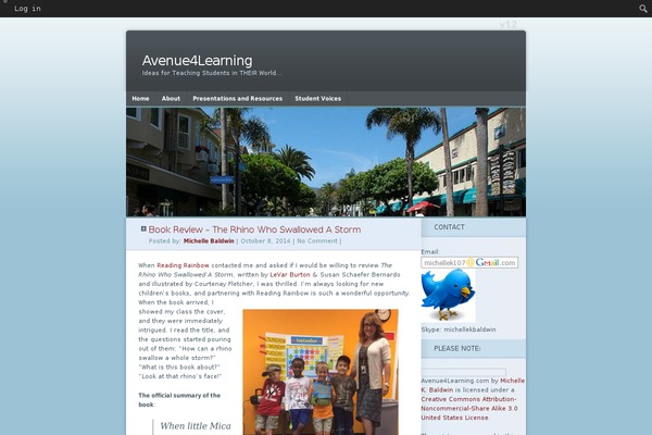 Site using Edublogs-icons plugin