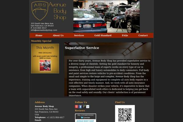 Weaver II pro theme site design template sample