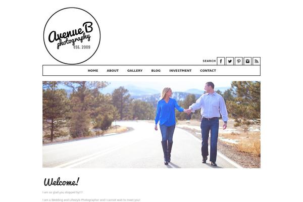 Prophoto4 theme site design template sample