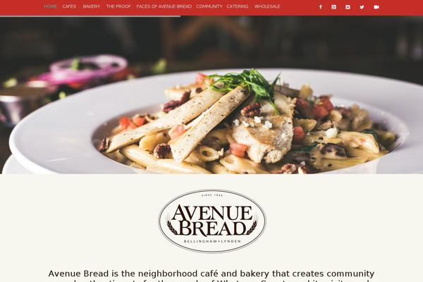 Nosh theme site design template sample