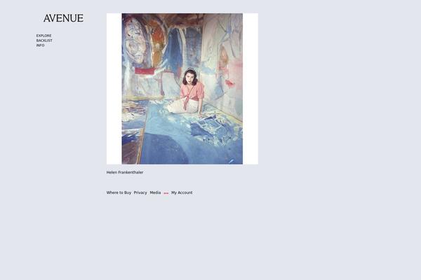 Classico theme site design template sample