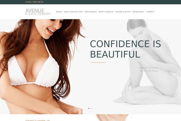 Nkp theme site design template sample