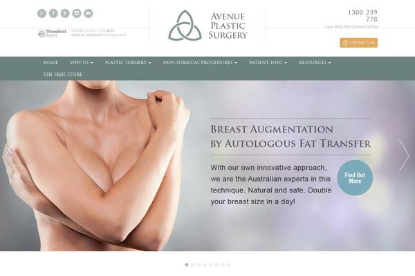 Site using Better archives widget plugin