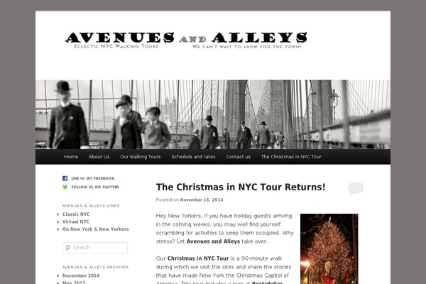 avenuesandalleys.com site used Mytwentyeleven