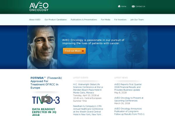 Aveo theme site design template sample
