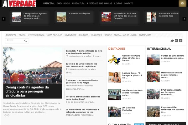 News theme site design template sample