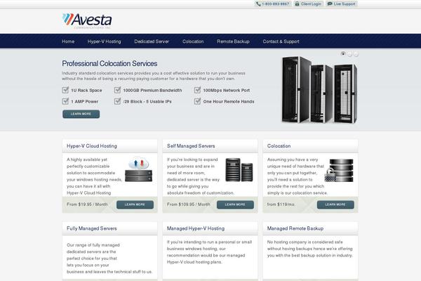 avestanetworks.com site used Avesta