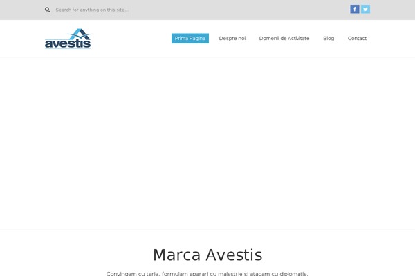 Zinc theme site design template sample