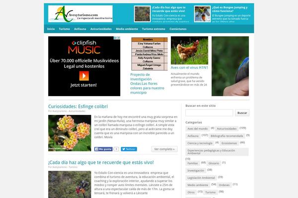 avesyturismo.com site used Executive
