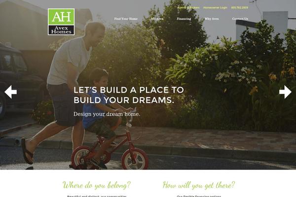 avexhomes.com site used Avexhomes