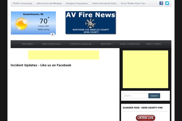 Tribune theme site design template sample