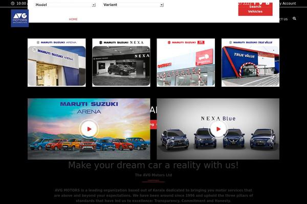 Cardealer theme site design template sample