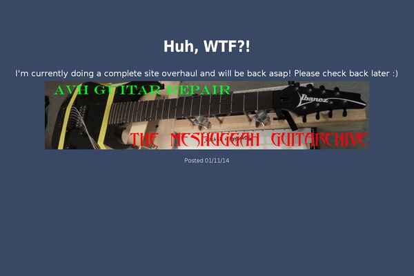 avhguitarrepair.com site used Weaver