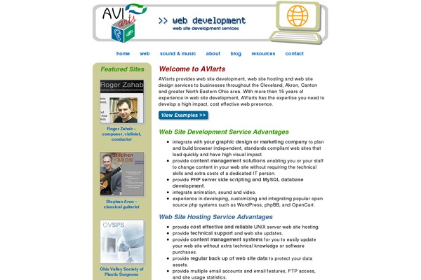 aviarts.com site used Aviarts