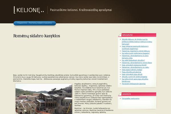 Arclite theme site design template sample