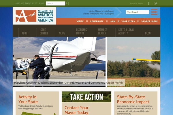aviationacrossamerica.com site used Aaaa