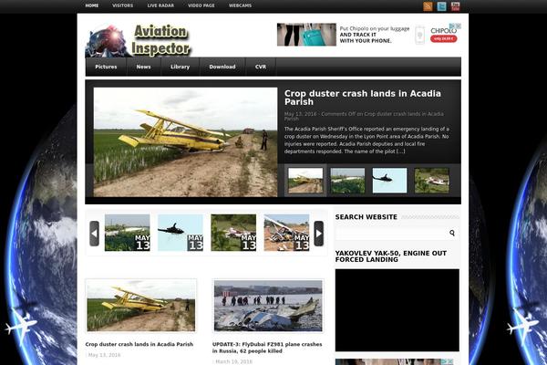 London Live theme site design template sample