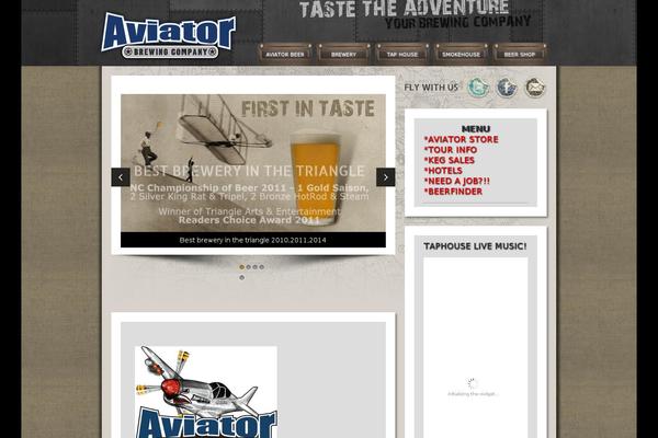 Site using Twiget Twitter Widget plugin