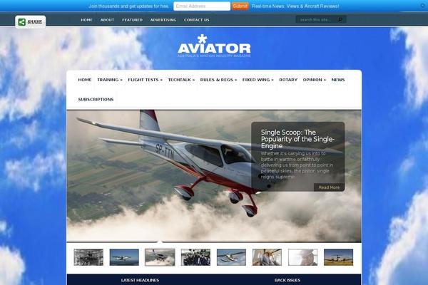 Site using Slick Social Share Buttons plugin