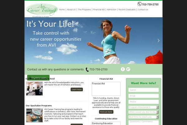 Site using wordpress responsive thumbnail slider plugin