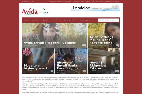 Extranews theme site design template sample