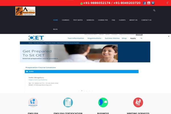 Site using Vibe-course-module plugin