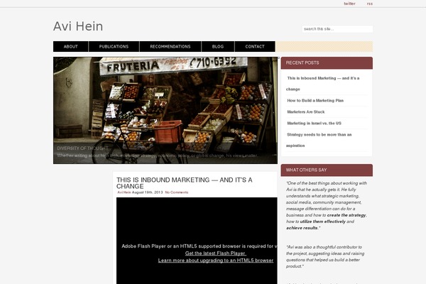 avihein.com site used Unsaidwords