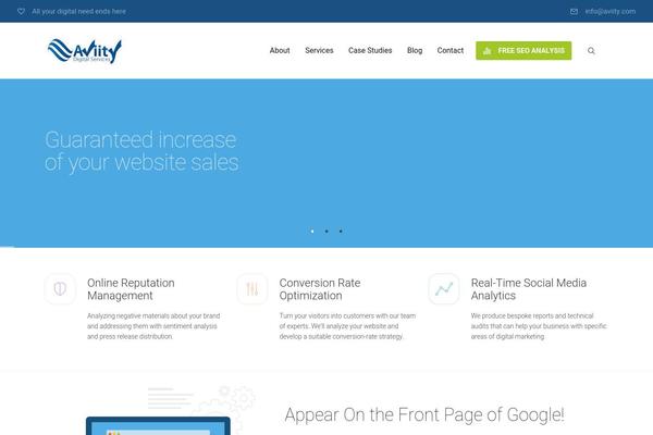 SEOWP theme site design template sample