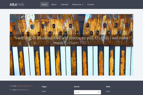 avilapiano.com site used Strictone