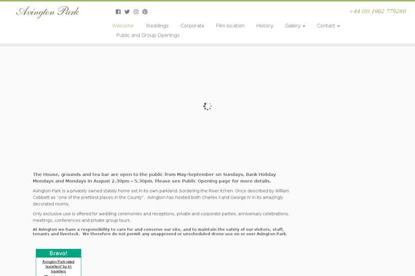 Site using The Events Calendar plugin