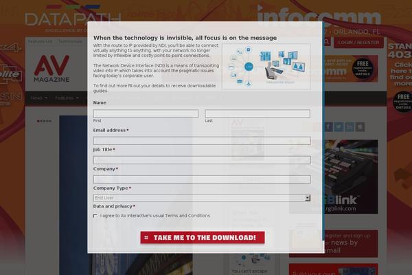 Site using MBM-frontend-extras plugin