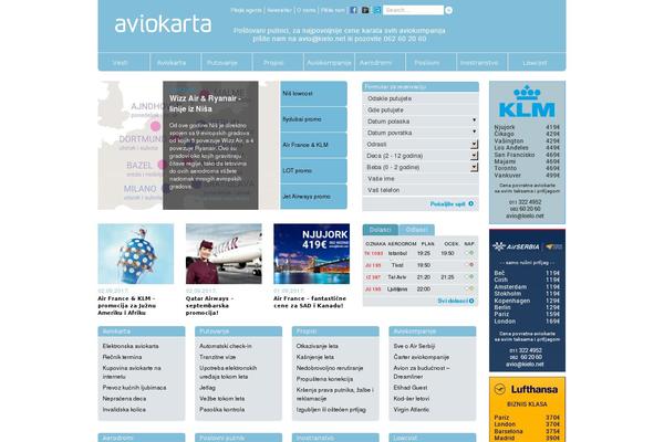 aviokarta.net site used Aviokarta