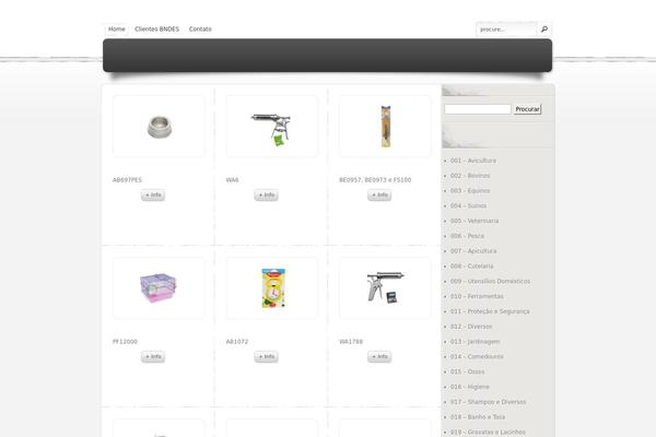 eStore theme site design template sample