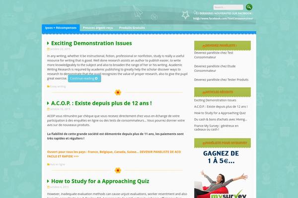 Kindergarten theme site design template sample